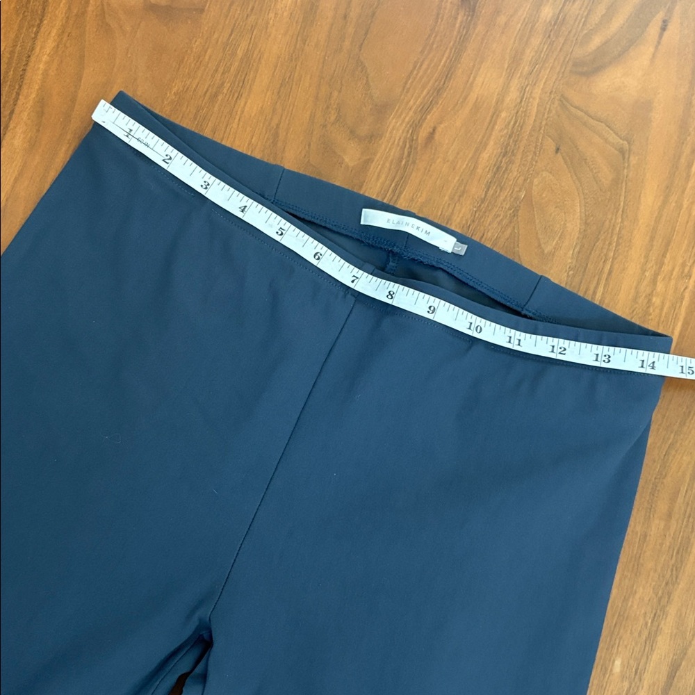 Elaine Kim Tech Stretch Kick Flare Pants Luxury Athleisure to Office Size Large - Picture 6 of 9